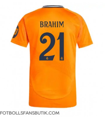 Real Madrid Brahim Diaz #21 Replika Bortatröja 2024-25 Kortärmad